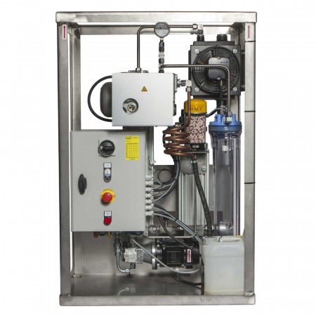 Mini Vakuum-avvanningsenhet – Ramme­montert, PLS-styrt