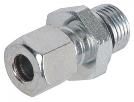 M22 Unionskropp inn/ut fra filterhus til 10 mm rør.